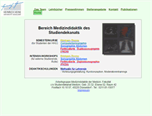 Tablet Screenshot of medidak.de